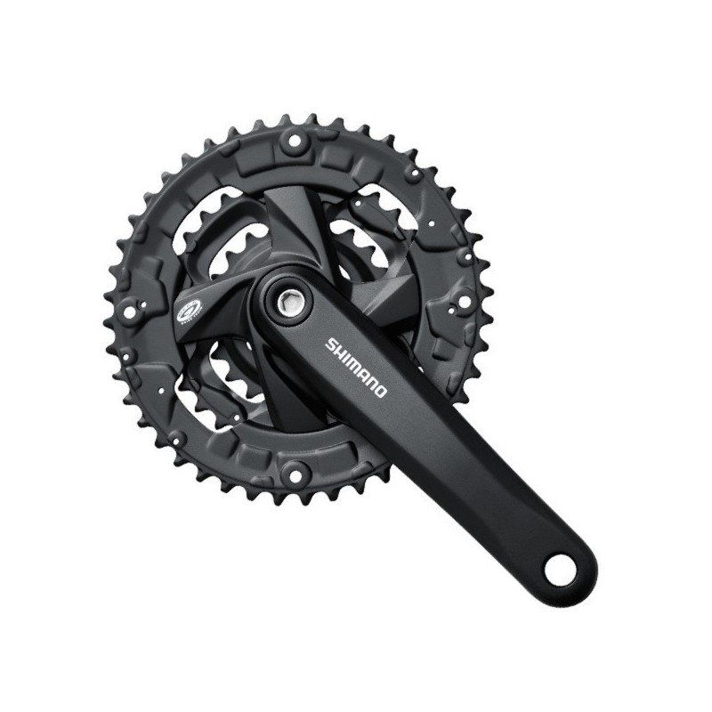 Mechanizm Korbowy 9rz Czarny FC-M371 48/36/26 170mm
