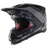 KASK ALPINESTARS SUPERTECH S-M10 CARBON BLACK/GREY GLOSSY