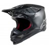 KASK ALPINESTARS SUPERTECH S-M10 SOLID BLACK MATT CARBON