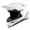 KASK ALPINESTARS SUPERTECH S-M10 SOLID WHITE GLOSSY