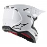 KASK ALPINESTARS SUPERTECH S-M8 SOLID WHITE GLOSSY