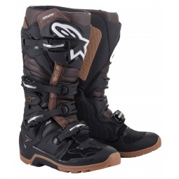 BUTY ALPINESTARS TECH 7 ENDURO BLACK/DARK BROWN