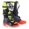 BUTY ALPINESTARS TECH 7 S DARK GREY/FLUO RED/FLUO YELLOW