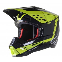KASK ALPINESTARS S-M5 BEAM BLACK/ANTHRACITE/YEL FL GLOSSY