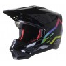 KASK ALPINESTARS S-M5 COMPASS BLACK/SILVER HUE GLOSSY