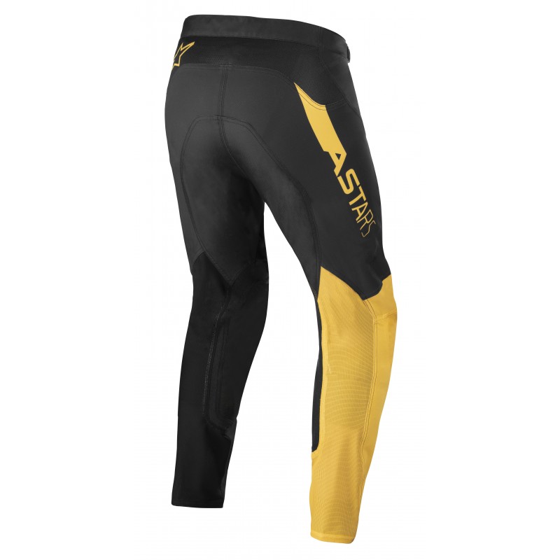 SPODNIE ALPINESTARS SUPERTECH BLAZE BLACK/WARM FLUO YELLOW/RED