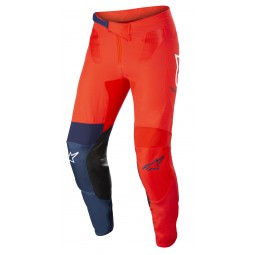 SPODNIE ALPINESTARS SUPERTECH BLAZE BRIGHT RED DARK BLUE/WHITE