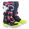 BUTY ALPINESTARS TECH 3S JUNIOR BLACK DARK BLUE FLUO PINK