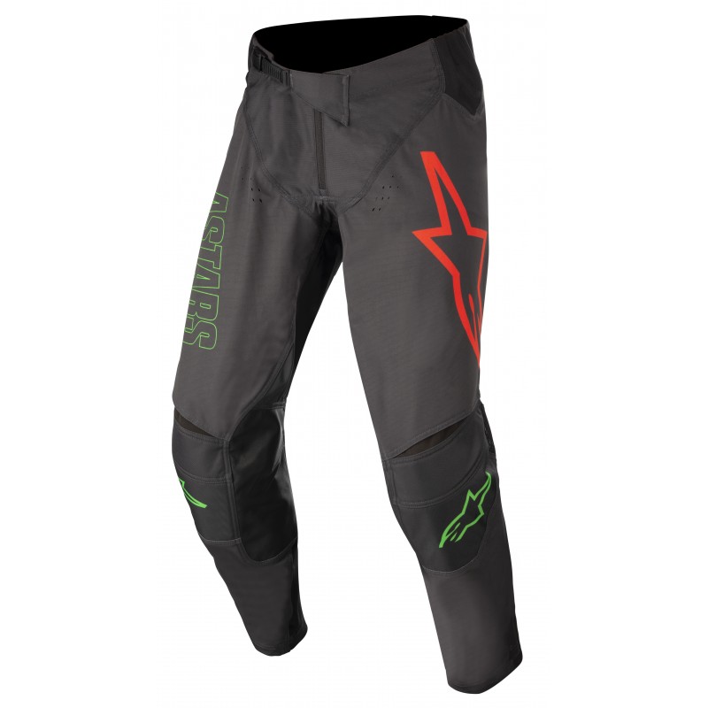 SPODNIE ALPINESTARS TECHSTAR PHANTOM ANTHRACITE/NEON GREEN