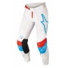 SPODNIE ALPINESTARS TECHSTAR QUADRO OFF WHITE/NEON BLUE/BRIGHT RED