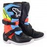 BUTY ALPINESTARS TECH 3S KIDS JUNIOR BLACK/FLUO/FLUO YELLOW/RED