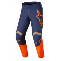 SPODNIE ALPINESTARS FLUID SPEED DARK BLUE ORANGE