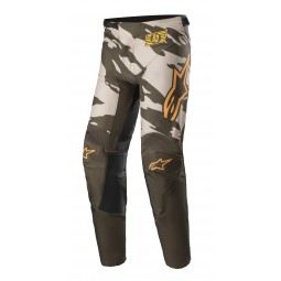 SPODNIE ALPINESTARS RACER TACTICAL JUNIOR MILITARY SAND CAMO TANGERINE