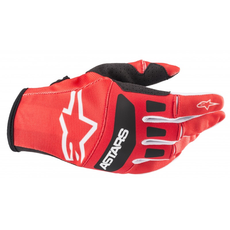 RĘKAWICE ALPINESTARS TECHSTAR BRIGHT RED/BLACK