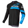 BLUZA ALPINESTARS FLUID CHASER BLACK/NEON BLUE