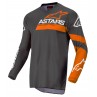 BLUZA ALPINESTARS FLUID CHASER ANTHRACITE/CORAL FLUO