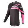 BLUZA ALPINESTARS FLUID CHASER LADY BLACK/FLUO PINK
