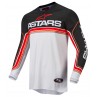 BLUZA ALPINESTARS FLUID SPEED BLACK/LIGHT GREY/BRIGHT RED