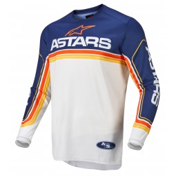 BLUZA ALPINESTARS FLUID SPEED DARK BLUE/WHITE/ORANGE