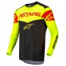 BLUZA ALPINESTARS FLUID TRIPPLE BLACK/FLUO/FLUO YELLOW/RED