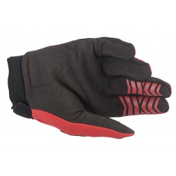RĘKAWICE ALPINESTARS FULL BORE JUNIOR BRIGHT RED/BLACK