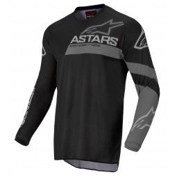 BLUZA ALPINESTARS RACER GRAPHITE JUNIOR BLACK/DARK GREY