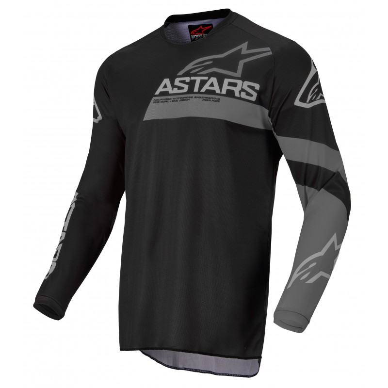 BLUZA ALPINESTARS RACER GRAPHITE JUNIOR BLACK/DARK GREY
