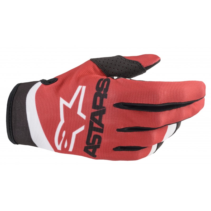 RĘKAWICE ALPINESTARS RADAR RED MATT/NEON BLUE