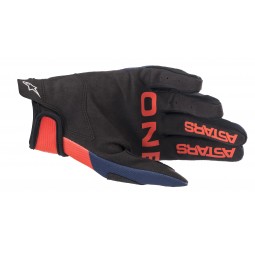 RĘKAWICE ALPINESTARS RADAR DARK BLUE FLUO RED