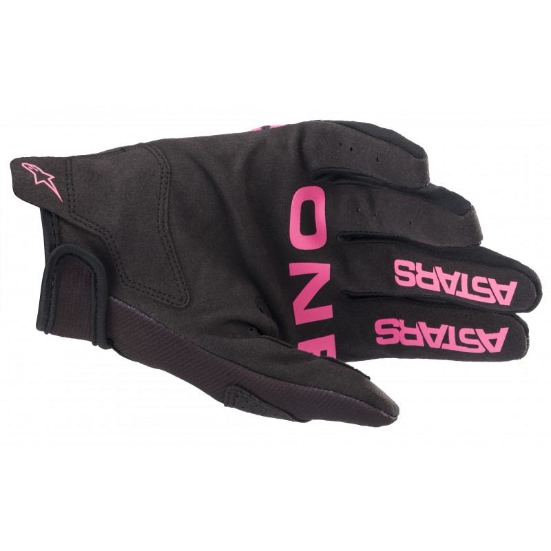 RĘKAWICE ALPINESTARS RADAR JUNIOR BLACK/NEON GREEN/FLUO PINK