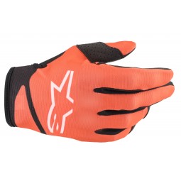 RĘKAWICE ALPINESTARS RADAR JUNIOR ORANGE/BLACK
