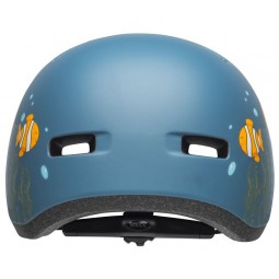 Kask dziecięcy BELL LIL RIPPER clown fish matte gray blue (NEW)
