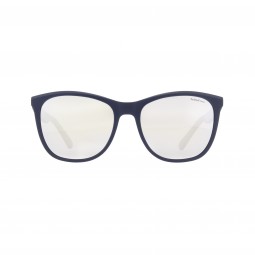 OKULARY RBS RED BULL FLY BLUE - SZKŁA SMOKE WITH SILVER MIRROR POL