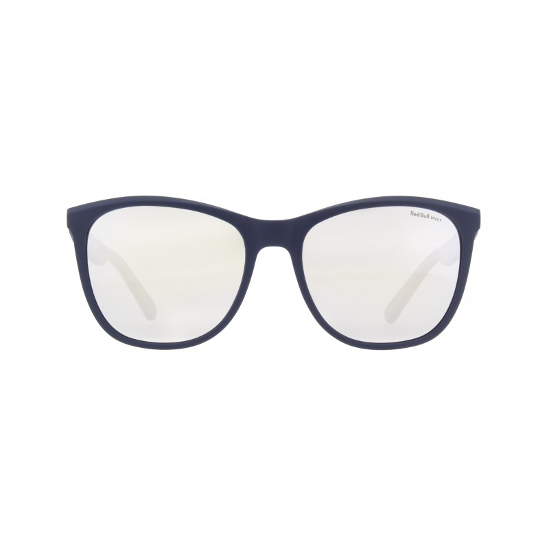 OKULARY RBS RED BULL FLY BLUE - SZKŁA SMOKE WITH SILVER MIRROR POL