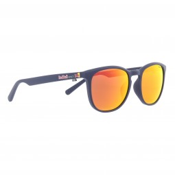 OKULARY RBS RED BULL STEADY BLUE - SZKŁA BROWN WITH RED MIRROR POL