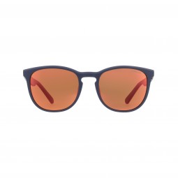 OKULARY RBS RED BULL STEADY BLUE - SZKŁA BROWN WITH RED MIRROR POL