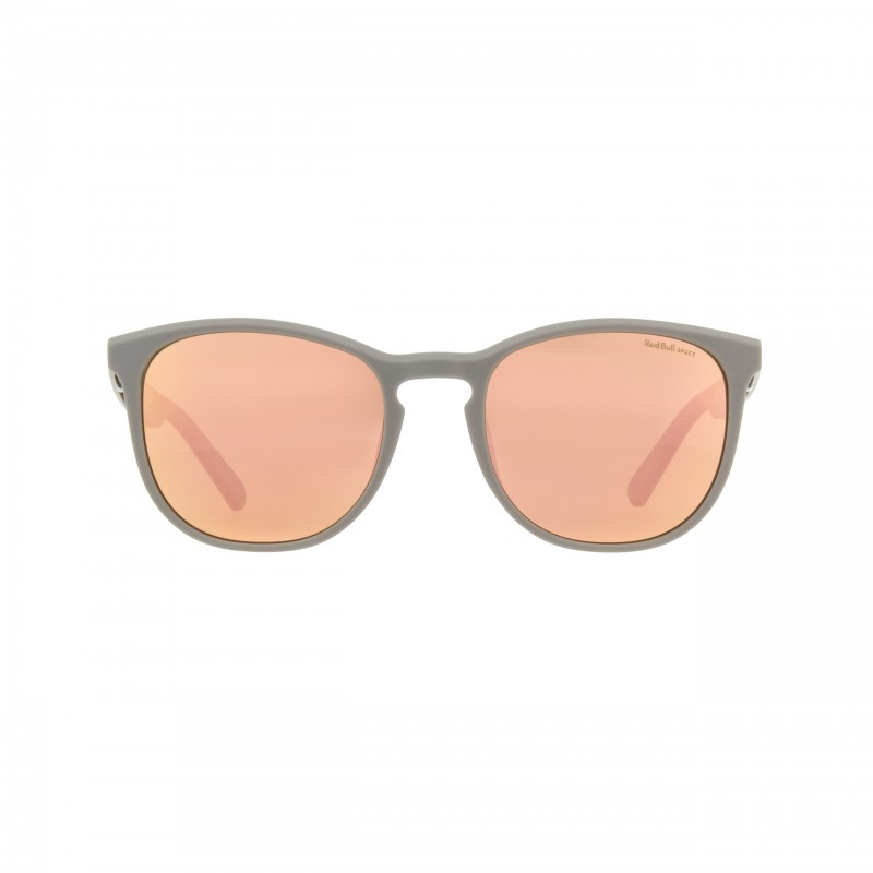 OKULARY RBS RED BULL STEADY WARM GREY - SZKŁA BROWN WITH PEACH MIRROR POL