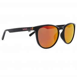 OKULARY RBS RED BULL STEADY BLACK - SZKŁA BROWN WITH RED MIRROR POL