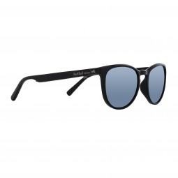 OKULARY RBS RED BULL STEADY BLACK - SZKŁA SMOKE WITH BLUE MIRROR POL