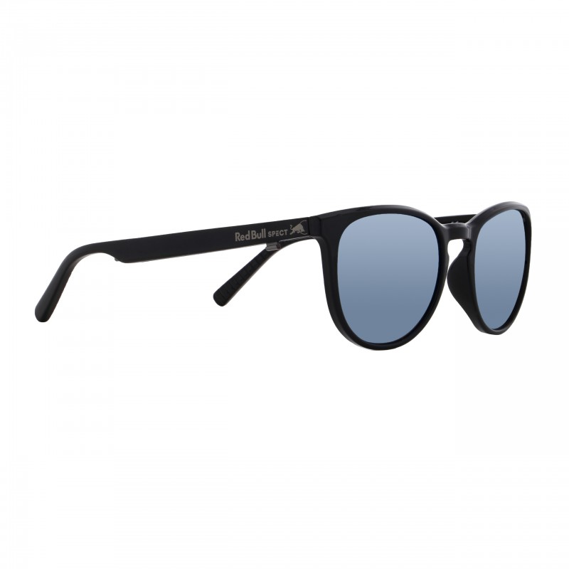 OKULARY RBS RED BULL STEADY BLACK - SZKŁA SMOKE WITH BLUE MIRROR POL