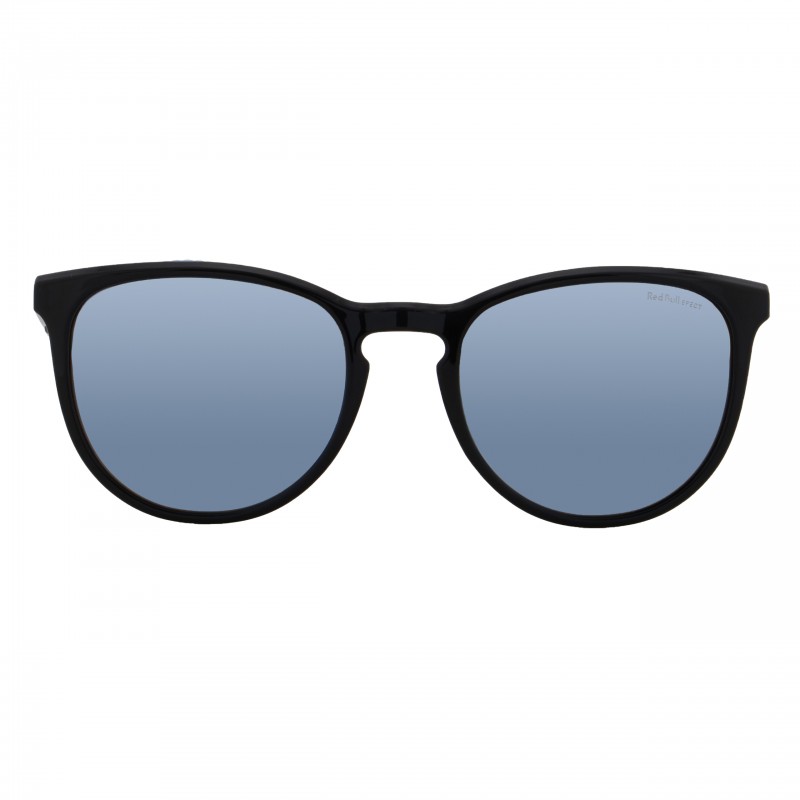 OKULARY RBS RED BULL STEADY BLACK - SZKŁA SMOKE WITH BLUE MIRROR POL
