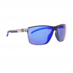 OKULARY RBS RED BULL DRIFT GREY - SZKŁA SMOKE WITH BLUE MIRROR POL