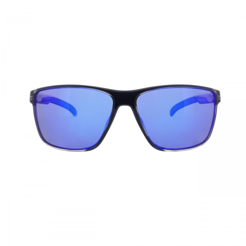 OKULARY RBS RED BULL DRIFT GREY - SZKŁA SMOKE WITH BLUE MIRROR POL