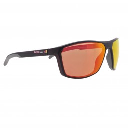OKULARY RBS RED BULL RAZE BLACK - SZKŁA BROWN WITH RED MIRROR POL