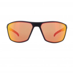 OKULARY RBS RED BULL RAZE BLACK - SZKŁA BROWN WITH RED MIRROR POL