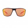 OKULARY RBS RED BULL RAZE BLACK - SZKŁA BROWN WITH RED MIRROR POL