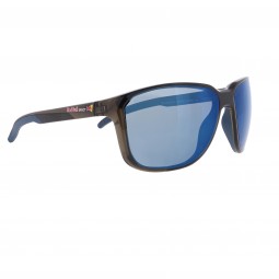 OKULARY RBS RED BULL BOLT GREY - SZKŁA SMOKE WITH BLUE MIRROR POL