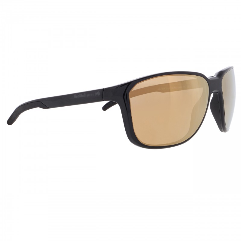 OKULARY RBS RED BULL BOLT BLACK - SZKŁA BROWN WITH BRONZE MIRROR POL