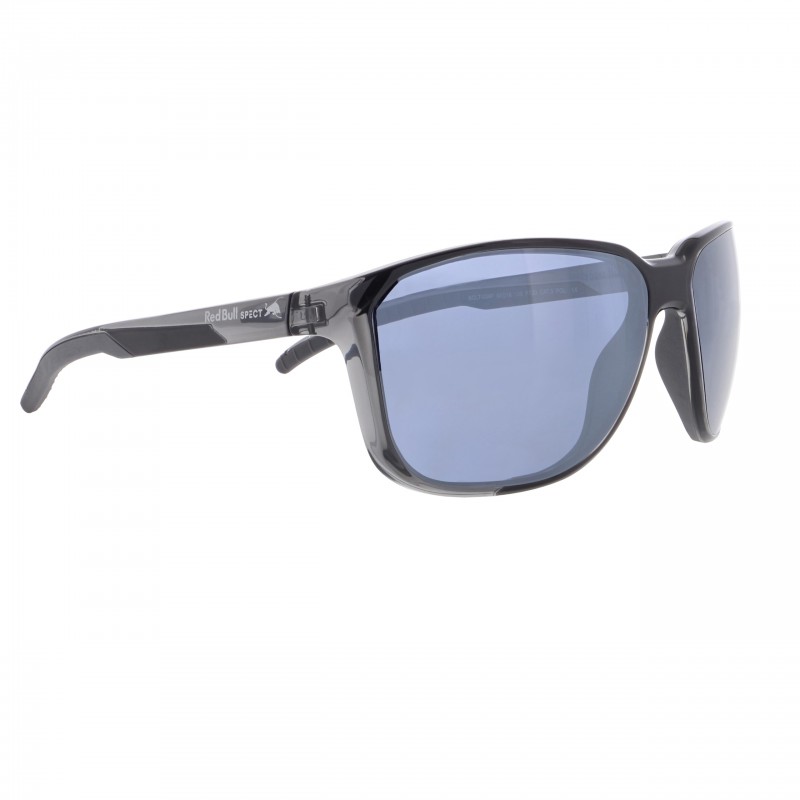 OKULARY RBS RED BULL BOLT GREY - SZKŁA BLUE WITH SILVER FLASH POL