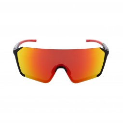 OKULARY RBS RED BULL JADEN BLACK - SZKŁA BROWN WITH RED MIRROR POL